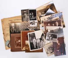 gr. Hadik Mihály újságíró, a Globus nyomda vezérigazgatójának hagyatéka. Levelezés, fotók, fotólapok...