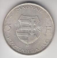 1946. 5Ft Ag "vastag Kossuth" T:2