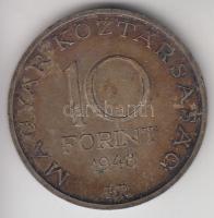 1948. 10Ft Ag "Széchenyi" T:2