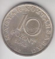 1948. 10Ft Ag "Széchenyi" T:2-