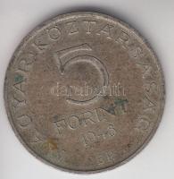 1948. 5Ft Ag "Petőfi" T:2-