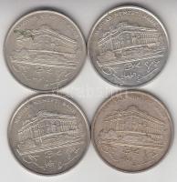 1993. 200Ft Ag "MNB" (4x) T:2