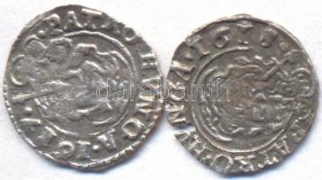 1617-1618. Denar Ag "II. Mátyás" (2x) T:2-