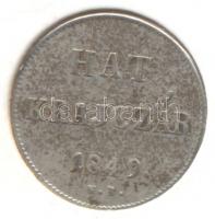 1849NB 6Kr Ag T:2,2-