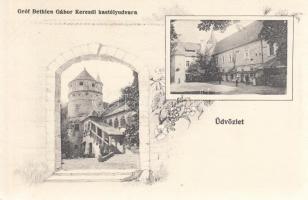 Keresd Bethlen Gábor kastélyudvara / castle, Art Nouveau