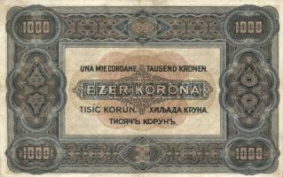 1920. 1000K "Orell Füssli Zürich" T:III