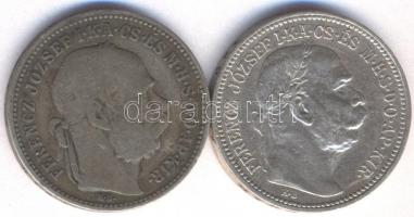 1893-1916. 1K Ag (2x) T:2-,3