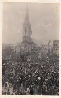 Érsekújvár entry of the Hungarian troops, photo