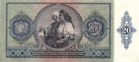 1941. 20P "005" (3x) egymás utáni sorszámmal! T:I