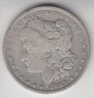 Amerikai Egyesült Államok 1889O 1$ Ag "Morgan" T:2- USA 1889O Morgan Dollar Ag C:VF