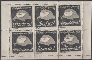 1920 ELMA 6-os kisív (elvált fogak)