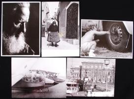 1970-1980 10db, klf témájú fotó / 
Vintage photos