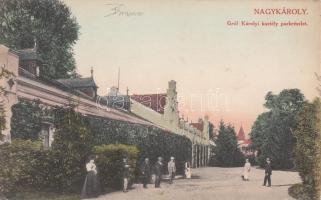 Nagykároly, Gróf Károlyi-kastély / castle, park