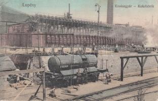 Lupény Kokszgyár, Szatmár-Nagybányai vasúti szerelvény / coke works, locomotive (Rb)