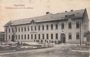 Nagybánya, Felsőbánya utcai népiskola / school (fl)