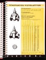 1940 Ulrich B.J. Budapest. Katalógus iparvállaltok számára, spirálozott