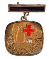 1960-70-es évek "Véradásért" 10 (2x) és 15 alkalom után (1x) járó kitüntetés T:2