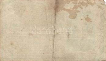 1918. 25K "3006" sima hátlap T:III-