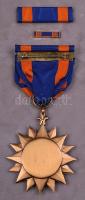 Amerikai Egyesült Államok DN "Air Medal" Br kitüntetés kitűzővel, szalagsávval eredeti dís...