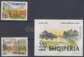 1998 Europa CEPT: Természet- és Nemzeti parkok sor Mi 2690-2691 + blokk Mi 118