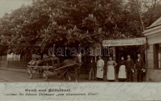 Vienna Hütteldorf; Gasthaus des Johann Dittmayer zum schweinernen Frack (EK)