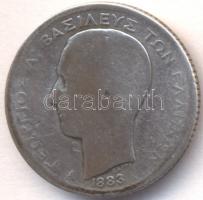 Görögország 1883A 1Dr Ag (4.8g) T:3
Greece 1883A 1 Drachmai Ag (4.8g) C:F