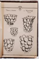 cca 1940 Harrachglas üvegkatalógus, rengeteg mintával, 63p