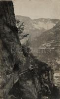 WWI battle of the Piave River, shooter's position, photo