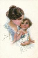 Italian Art postcard s: Usabal