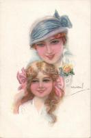 Italian Art postcard s: Usabal