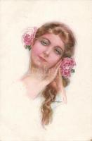 Italian Art postcard s: Usabal