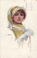 Italian Art postcard s: Usabal