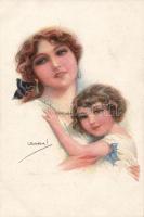 Italian Art postcard s: Usabal