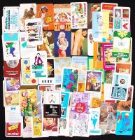 1960-1990 561db, vegyes témájú kártyanaptár