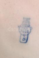 Háború előtti majdnem nagy Zsolnay porcelán készlet leveses, pecsenyés és süteményes tálak 8-8 db la...