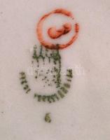 Háború előtti majdnem nagy Zsolnay porcelán készlet leveses, pecsenyés és süteményes tálak 8-8 db la...