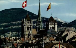 33 db modern, svájci képeslap / 33 Swiss postcards