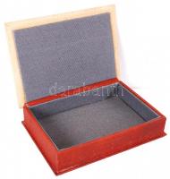 Bőr dobozka, 11×15 cm, m:3 cm