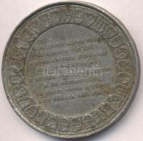 1865. "Ország Gyűlési Emlék" ezüstözött emlékérem T:3
Hungary 1865. "National Assembl...