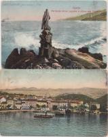 4 db régi, horvát képeslap / 4 Croatian postcards