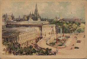 AUSZTRIA - 85 db városképes lap a 20-as, 30-as évekből, 60 használatlan, 25 futott; több szép állapo...