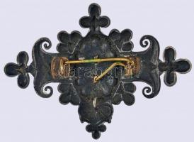 1920- "Vitézi Jelvény" Br miniatűrje kitűzőn T:2
Hungary 1920- Miniature of "The Hung...