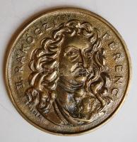 1981. "Sárospataki iskola-Rákóczi" nagyalakú bronz plakett díszdobozban T:2