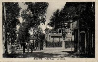 Riccione, church, Viale Roma