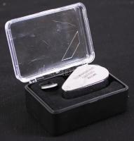 Új, 30x-os LED-es ékszerész nagyító elemmel / New jewellers magnifier with LED