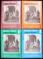 Beatles album. Abbey Road 1-4. Bp., 1970, Editio Musica. Kották (Come Together, She Came in through the Bathroom Window, I Want You etc.) /  Music sheets from the album