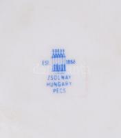 4 db retró Zsolnay bögre, jelzett, hibátlan