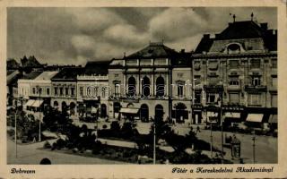 Debrecen, Főtér, Kereskedelmi Akadémia (EK)