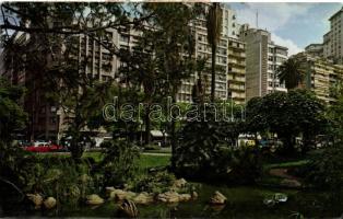 23 db korai modern brazil képeslap, főleg fekete-fehér / 23 Brazilian town-view postcards from the 50s and 60s