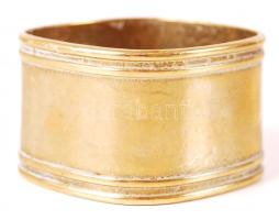 cca 1930 Réz szalvétagyűrű / Brass napkin ring